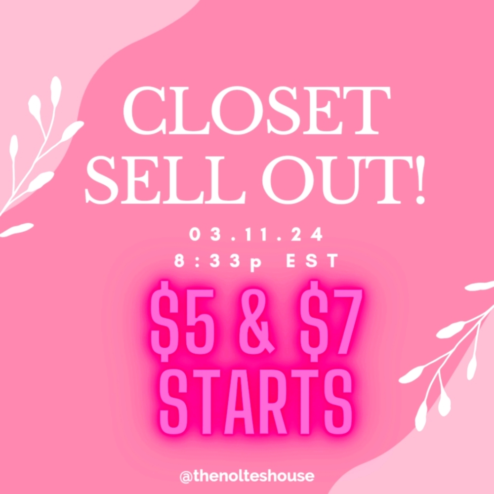 CLOSET SELL OUT! BILLABONG, FREE PEOPLE, BUCKLE